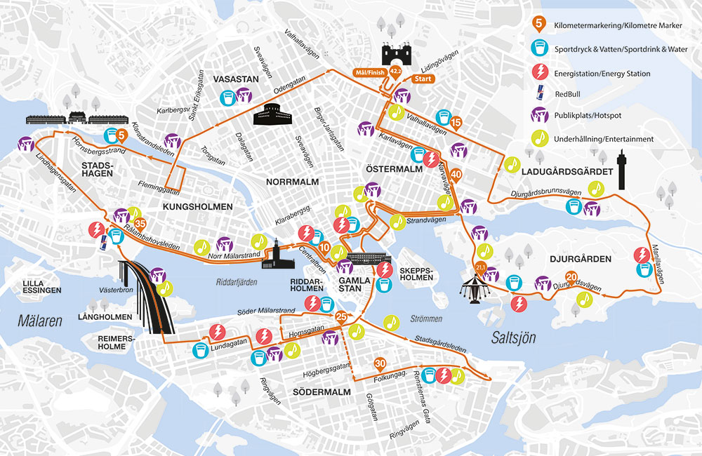 Banan Stockholm Marathon officiell hemsida