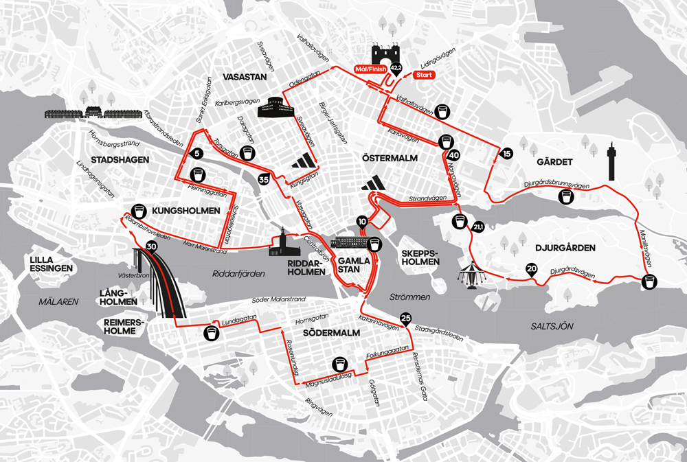 adidas Stockholm Marathon bankarta